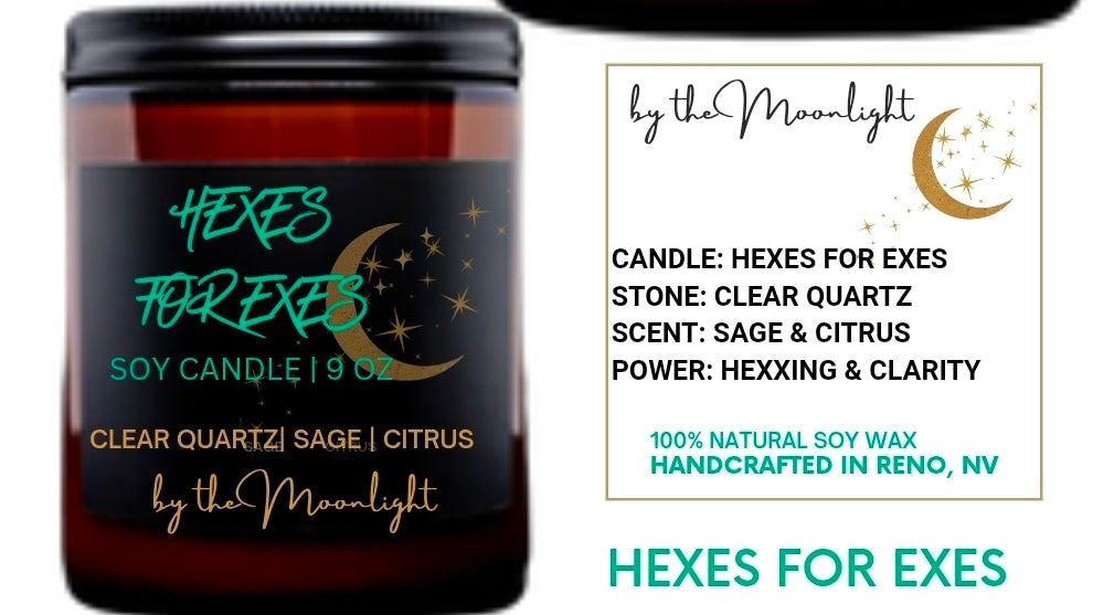 Here's for Exes Candle